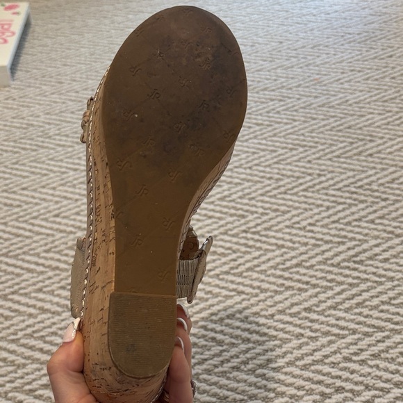 Jack Rogers Metallic Gold Women's Sandals - Picture 4 of 4